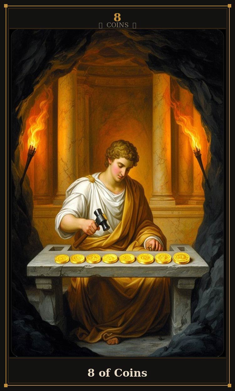 8 of Coins